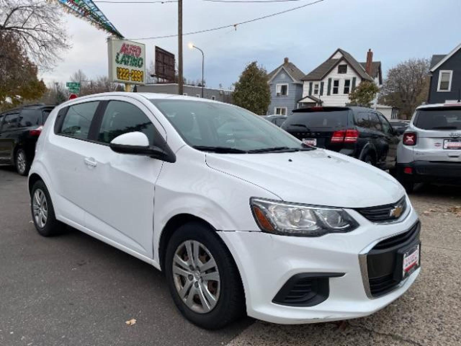 2017 WHITE Chevrolet Sonic FL Auto Hatchback (1G1JG6SH2H4) with an 1.8L L4 DOHC 24V engine, 6-Speed Automatic transmission, located at 3301 W Hwy 13, Burnsville, MN, 55337, (952) 460-3200, 44.775333, -93.320808 - Photo #4