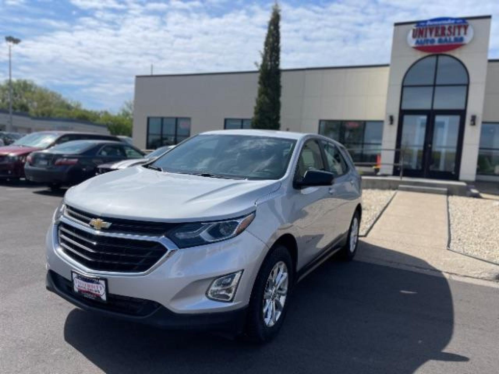 2020 Silver Ice Metallic Chevrolet Equinox LS 1.5 AWD (2GNAXSEV4L6) with an 1.5L L4 DIR DOHC 16V TURBO engine, 6-Speed Automatic transmission, located at 3301 W Hwy 13, Burnsville, MN, 55337, (952) 460-3200, 44.775333, -93.320808 - Photo #2
