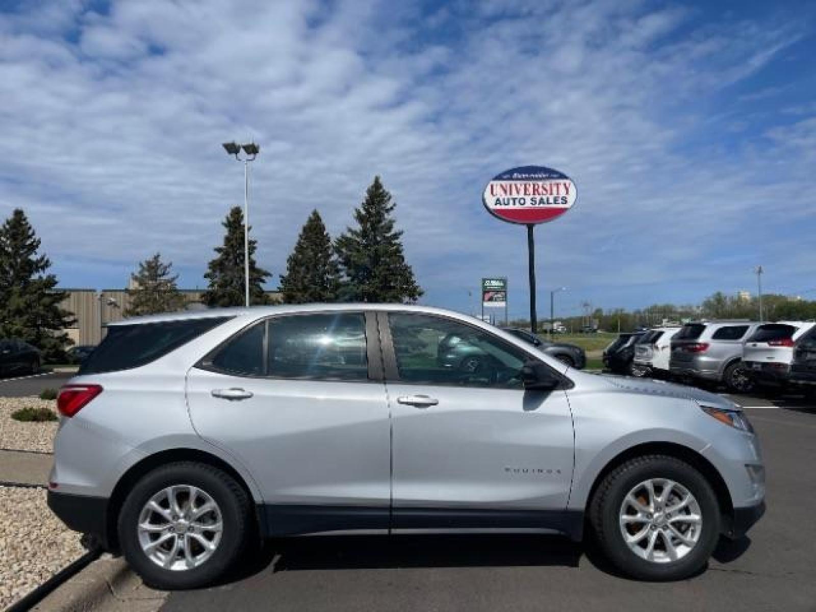 2020 Silver Ice Metallic Chevrolet Equinox LS 1.5 AWD (2GNAXSEV4L6) with an 1.5L L4 DIR DOHC 16V TURBO engine, 6-Speed Automatic transmission, located at 3301 W Hwy 13, Burnsville, MN, 55337, (952) 460-3200, 44.775333, -93.320808 - Photo #7